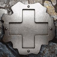 metal and stone background N165