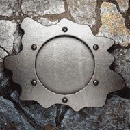 metal and stone background N168