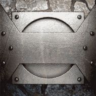 metal and stone background N177