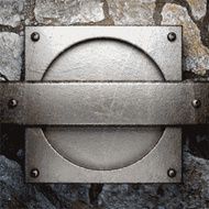 metal and stone background N178