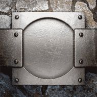metal and stone background N179