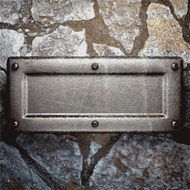 metal and stone background N204
