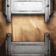 metal and paper background N114