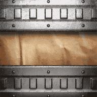 metal and paper background N120