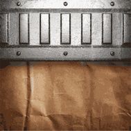 metal and paper background N122