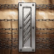 metal and paper background N126