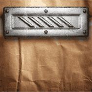 metal and paper background N132