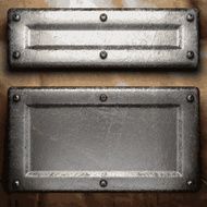 metal and paper background N138
