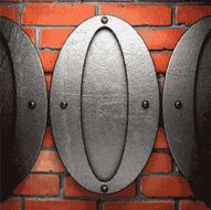 metal and brick background N81