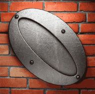 metal and brick background N85