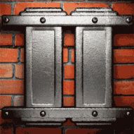 metal and brick background N93