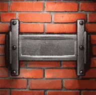 metal and brick background N95
