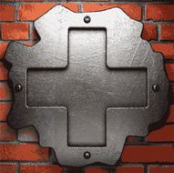 metal and brick background N97