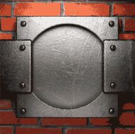 metal and brick background N109