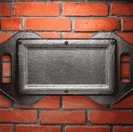 metal and brick background N112