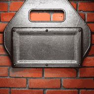 metal and brick background N115
