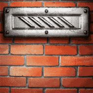 metal and brick background N135