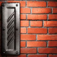 metal and brick background N136