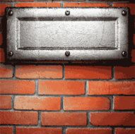 metal and brick background N142