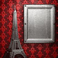 metal on red background N63