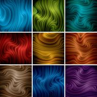 nine abstract backgrounds N3