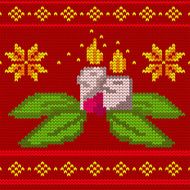 candles seamless knit pattern N2