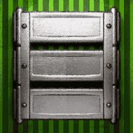 metal on green background N78