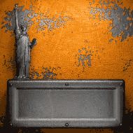 Old metal background N806