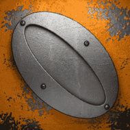 Old metal background N809