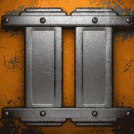 Old metal background N814