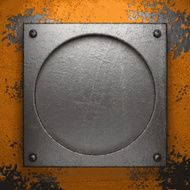 Old metal background N826