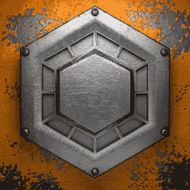 Old metal background N832