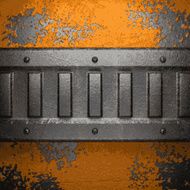 Old metal background N833