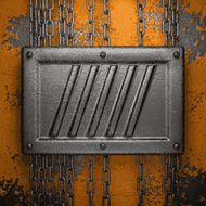 Old metal background N837