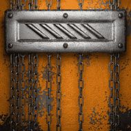 Old metal background N838