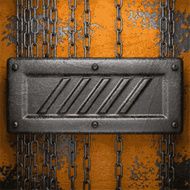 Old metal background N839