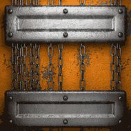 Old metal background N840