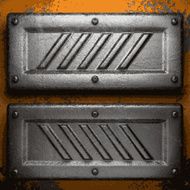 Old metal background N844