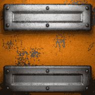 Old metal background N846