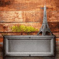 metal and wood background N77