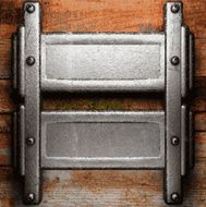 metal and wood background N99