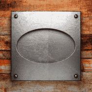 metal and wood background N117