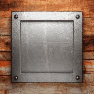 metal and wood background N119