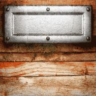 metal and wood background N150