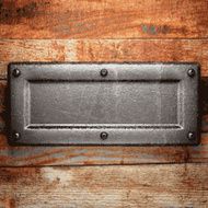 metal and wood background N151