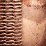 Old metal background N854