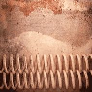 Old metal background N856