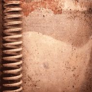 Old metal background N857