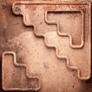 Old metal background N859