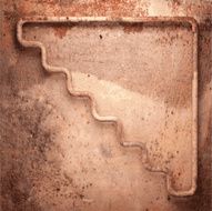 Old metal background N861